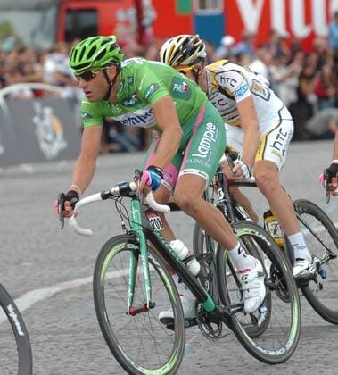 2010, Tour de France, Longjumeau - Paris, Alessandro Petacchi (ITA Lampre), Paris  o0 grünes Trikot