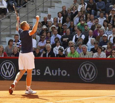 Andrey Golubev KAZ Sieger beim German Open Tennis Championship 2010 in Hamburg 25.07.2010 o0 Jubel Freude
