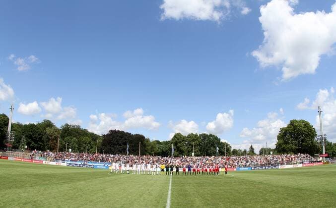 Karl Liebknecht Stadion in Potsdam, Heimspielstätte des SV Babelsberg 03