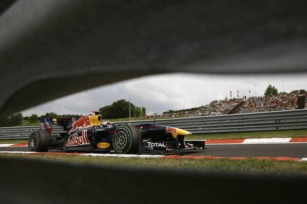 Sebastian Vettel (Red Bull Racing) GP Ungarn 2010 Formel 1 Grand Prix Ungarn 2010