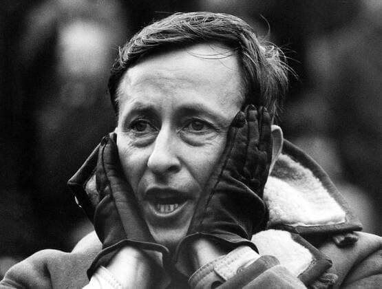 Trainer Rudi Gutendorf (Meidericher SV) Fußball 1. BL Herren Saison 1964 1965, Meidericher SV, MSV Duisburg Einzelbild Aufnahmedatum geschätzt Enttäuschung, Verzweiflung,