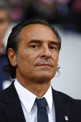 Cesare Prandelli Head Coach of Italy at Boleyn Ground, Upton Park 