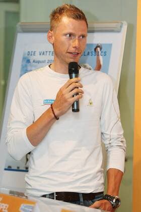 Hamburg Vattenfall Cyclassics 2010, Pressekonferenz: Christian Knees (GER, Milram) - xHOCHxZWEIx xMaltexChristiansx
