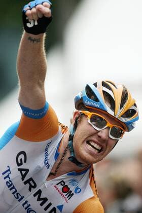 Sports - Sport: Cycling - Radrennen: Hamburg Vattenfall Cyclassics 2010, ---Sieger Tyler Farrar, Garmin Transitions --- xHOCHxZWEIx xMaltexChristiansx o0 Jubel Freude