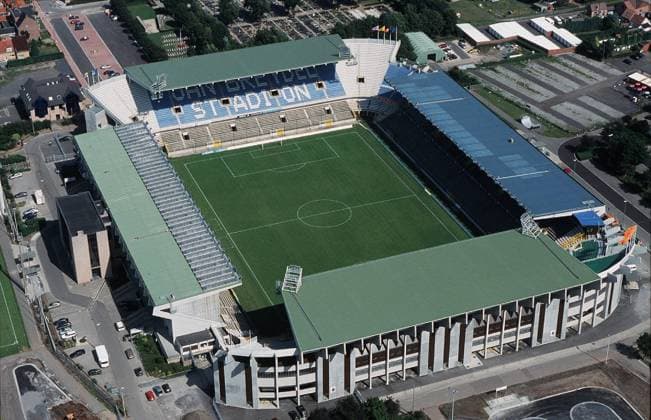 Jan Breydel Stadion, Heimspielstätte des FC Brügge Klub KV - 