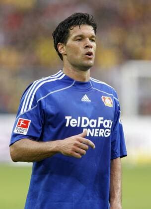 Dortmund - 1. Bundesliga 2010 2011 - 1. Spieltag - BVB Borussia Dormund (gelb) vs Bayer 04 Leverkusen (blau) --- Michael Ballack.