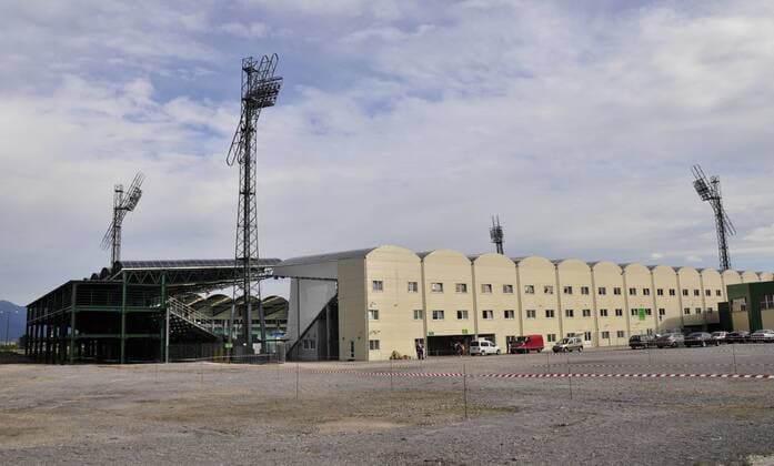 Pod Dubnom Soccer stadium, home of MSK Zilina (CTKxPhoto JaroslavxPodhorsky)  CTKPhoto72201008250758401