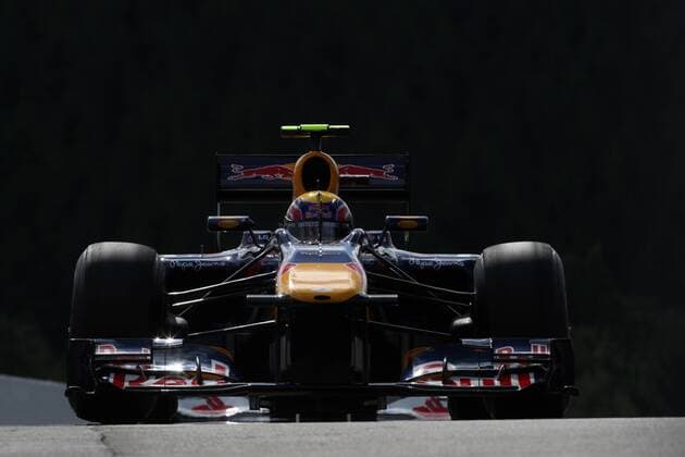 Saturday Practice, Mark Webber (AUS), Red Bull Racing, RB6 - Belgian Grand Prix 2010 