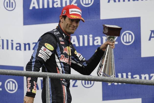 Mark Webber (Red Bull Racing) - Zweiter beim GP Belgien 2010 Formel 1 Grand Prix Belgien 2010