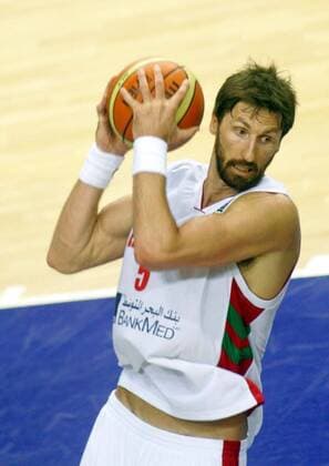 Izmir, Lebanon vs. France, FIBA World basketball championship: Jackson Vroman Lebanon : 
