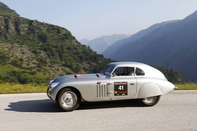BMW 328 Coupe, Baujahr 1939, Mille Miglia Unikat aus dem BMW Museum, gefahren von Marc Surer, Ex-Formel 1 Fahrer, Sölkpass, Ennstal Classic 2010 Oldtimer-Rallye, Gröbming, Steiermark, Österreich, Europa ibljfi01629669 o0 Objekte