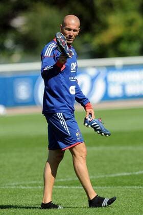 Training Nationalteam Frankreich - Clairefontaine - 01 09 2010 - Zinedine ZIDANE - xAnthonyBibardxFEPx 