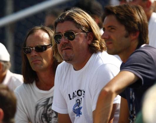 US Open 2010, New York,ITF Grand Slam Tennis Tournament . Stanislas Wawrinka s (SUI) Trainer Peter Lundgren. (SWE)
