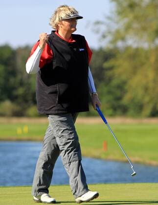 GOLF - UNIQA Ladies Golf Open WIENER NEUSTADT, Ladies European Tour, UNIQA Ladies Golf Open, GC Foehrenwald. Bild zeigt den Jubel von Laura Davies (England). 