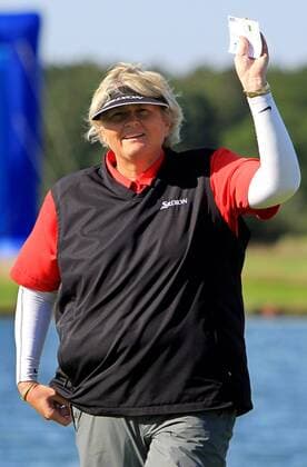GOLF - UNIQA Ladies Golf Open WIENER NEUSTADT, Ladies European Tour, UNIQA Ladies Golf Open, GC Foehrenwald. Bild zeigt Siegerin Laura Davies (England). 