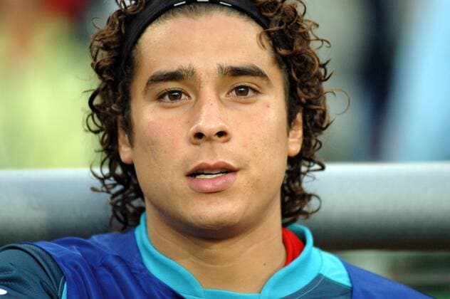 Football - World Cup 2006 - Mexico vs Angola. Mexican international goalkeeper Guillermo Ochoa 