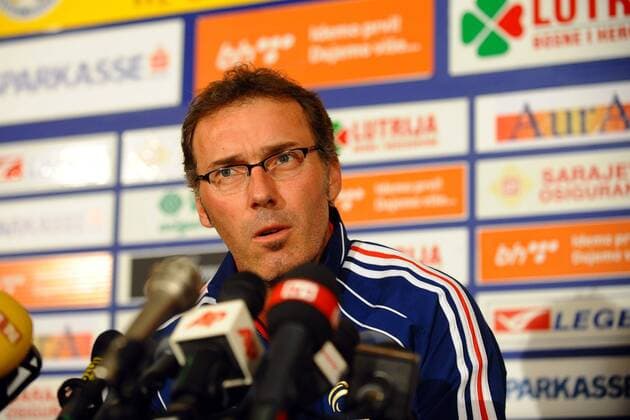 Sarajevo; EM Qualifikation Bosnien Herzegowina - Frankreich; Nationaltrainer Laurent Blanc (FRA) FRA --- xAnthonyxBibardxFEPx  o0 Coach