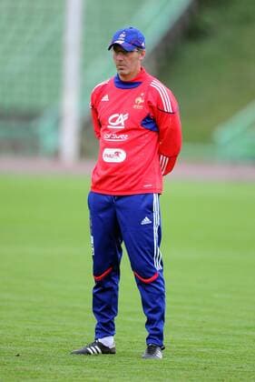 Sarajevo; EM Qualifikation, Training Frankreich - Nationaltrainer Laurent BLANC - FRA --- xAnthonyxBibardxFEPx  o0 Coach