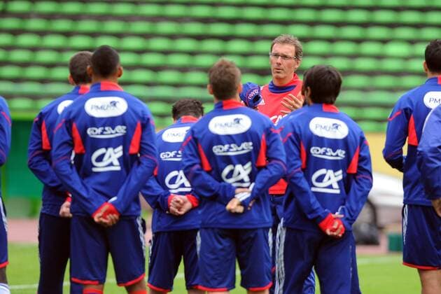 Sarajevo; EM Qualifikation, Training Frankreich - Nationaltrainer Laurent BLANC - FRA --- xAnthonyxBibardxFEPx  o0 Coach