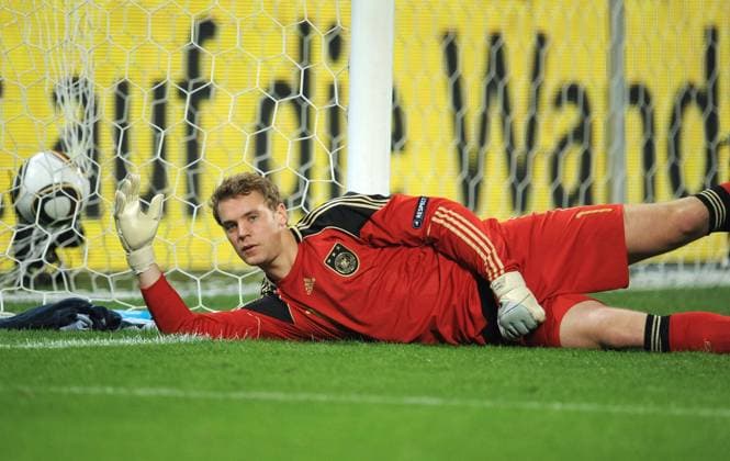 Torhüter Manuel Neuer (Deutschland), 07.09.2010, Fussball, UEFA Euro Qualifikationsspiel in Köln, DEUTSCHLAND - ASERBAIDSCHAN 6-1