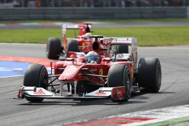 Race, Fernando Alonso (ESP), Scuderia Ferrari, F10 Italian Grand Prix - 