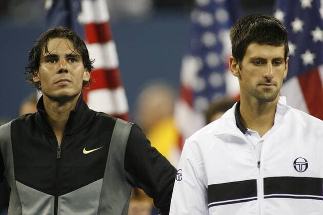 Sieger Rafael Nadal (Spanien, L), Novak Djokovic (Serbien) Icon33010091310506 EDITORIAL USE ONLY