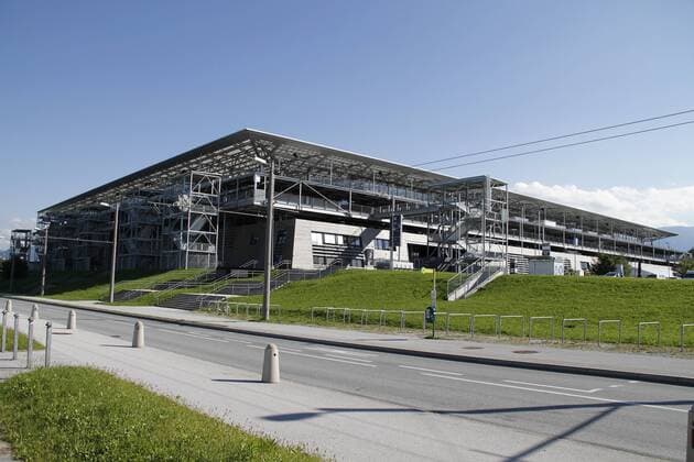 Red Bull Arena - Red Bull Salzburg - Bundesliga - Österreich 2010 2011 xVIxTobiasxKleuverxIVx 173084 o0 Umgebung Stadionumgebung Infrastruktur Straße