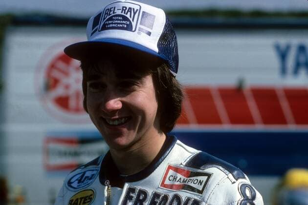 Freddie Spencer (USA)  o0 Porträt o0 Aufnahmedatum geschätzt