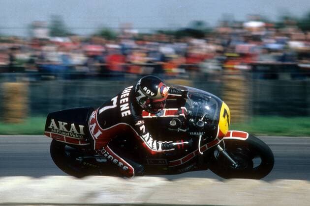 Barry Sheene (England Suzuki)  o0 Aktion Dynamik Mitzieher 500er, 500ccm, 500-er, ccm