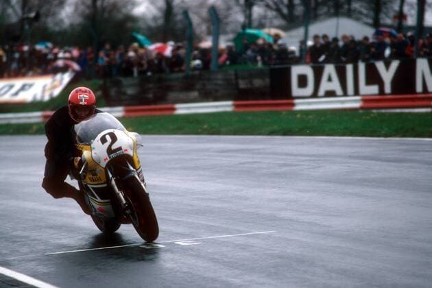 Kenny Roberts (USA Yamaha)  o0 Aktion 500er, 500ccm, 500-er, ccm