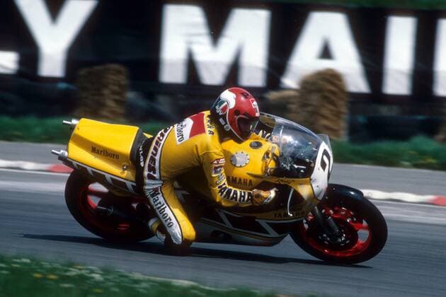 Kenny Roberts (USA Yamaha)  o0 Freisteller Aktion 500er, 500ccm, 500-er, ccm