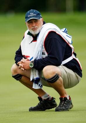 GOLF - Austrian Golf Open ATZENBRUGG, 16.SEP.10 - - European Tour, Austrian GolfOpen, GC Diamond Country Club. Bild zeigt Max Zechmann, Caddy von Markus Brier (AUT). 