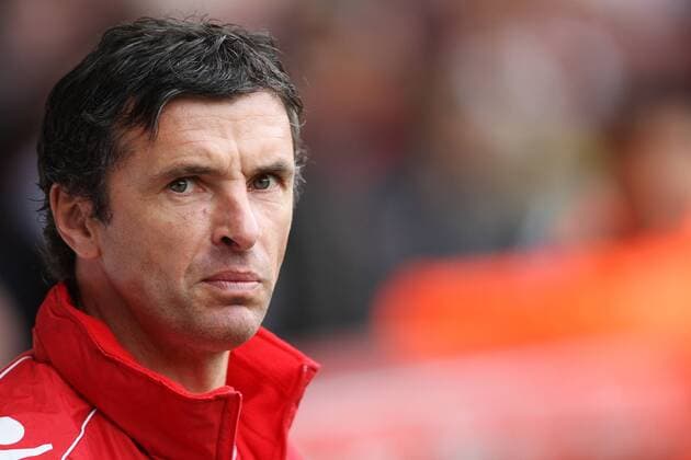 Fußball, Trainerhistorie Sheffield United von 1889 bis heute Football NPower Championship Sheffield United v Portsmouth FC at Bramall Lane in Sheffield. Sheffield United s coach Gary Speed 18 09 2010 