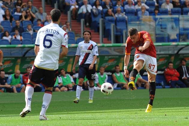 Aleandro Rosi r. (Rom) - AS Rom vs FC Bologna AntoniettaxBaldassarre
