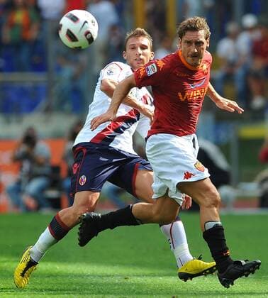 AS Rom vs FC Bologna - Francesco Totti re. 