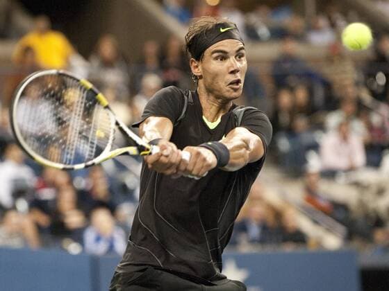 Sept.13, 2010 Rafael Nadal of Spain in action, in the final of the US Open Icon25020100923053 EDITORIAL USE ONLY