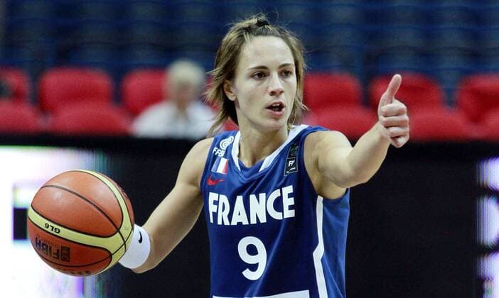 Basketball WM, Frankreich vs. Senegal - Celine Dumerc (Frankreich)  RVBellanger