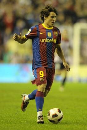 September 25, 2010: Bojan Krkic of Barcelona, during the match between Athletic Club Bilbao and FC Barcelona Barca, played at San Mames stadium, Bilbao. 