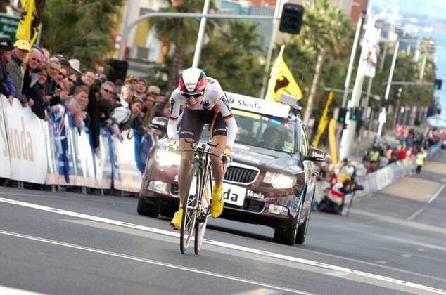 2010, WM in Geelong Australien, Einzelzeitfahren, GER, Judith Arndt --- 