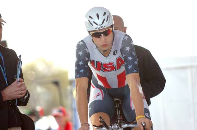 2010, WM in Geelong Australien, U23 Einzelzeitfahren, USA, Taylor Phinney --- 