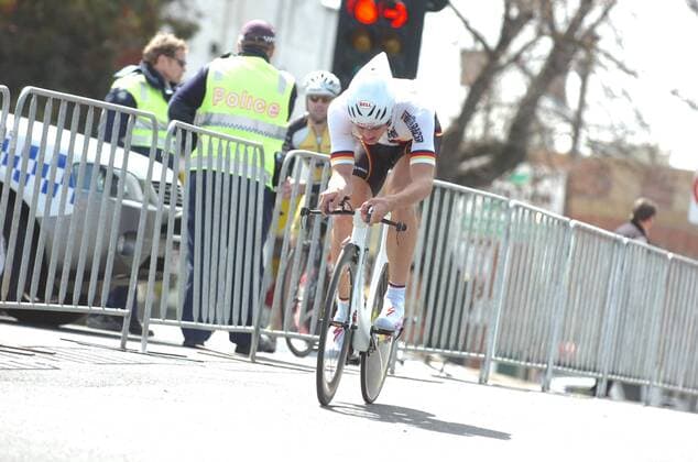 2010, WM in Geelong Australien, U23 Einzelzeitfahren, GER, Marcel Kittel --- 