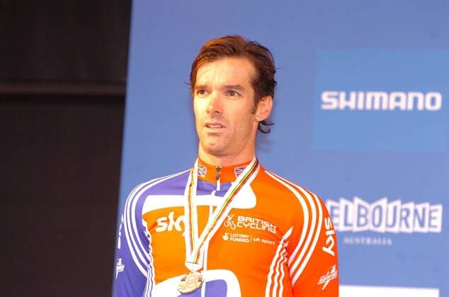 Rad WM 2010 - Zweitplatzierte David Millar (GBR) - 