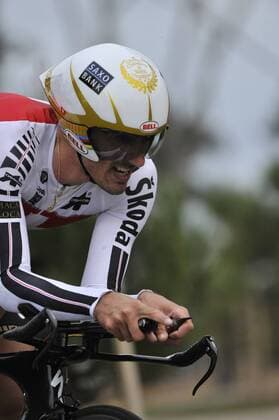 Road World Championships Time Trials, Elite Men held in Geelong Victoria - Fabian Cancellara in action xPeterxBlakemanx  ActionPlus11098960 Content restricted for UK based newspaper