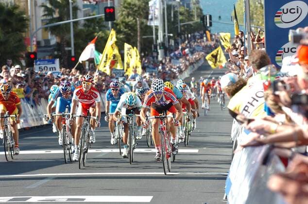 2010, World Championships elite, Thor Hushovd r. NOR , Geelong  o0 Sieg Weltmeister