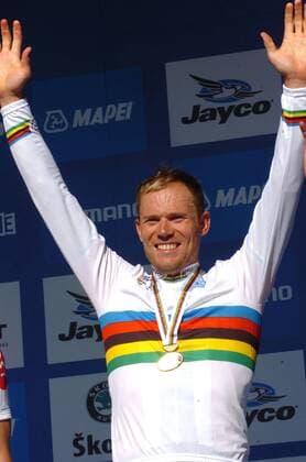2010, World Championships elite, Winner Thor Hushovd NOR , Geelong  o0 Weltmeister Gold Medaille Goldmedaille Jubel Freude