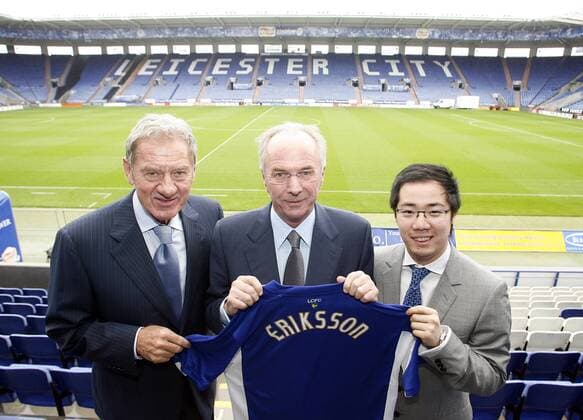 Leicester City announce the appointment of Sven Goran eriksson as Coach, Also pictured is chairman Milan Manderic and owner Aiyawatt Raksriaksorn Press Conference Press Conference - Leicester City 3rd October, 2010 EDITORIAL USE ONLY. No use with unauthorised audio, video, data, fixture lists, club league logos or live services. Online in-match use limited to 120 images, no video emulation. No use in betting, games or single club league player publications. o0 Funktionär