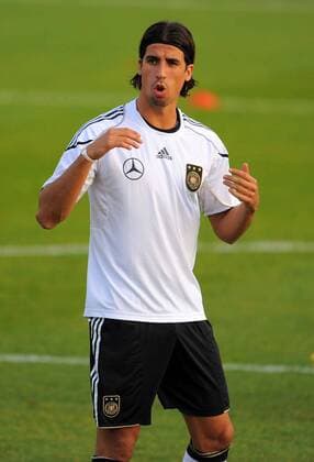 Berlin 06.10.2010 DFB Training - Sami Khedira (GER)