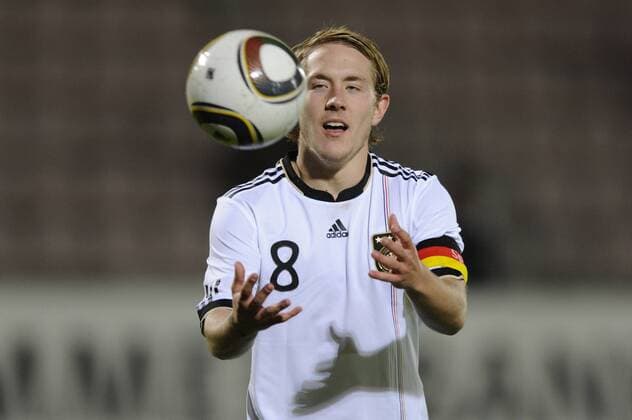 Lewis HOLTBY (Deutschland U21) Deutschland U21 (weiß) vs. Ukraine U21 (blau) 2:1