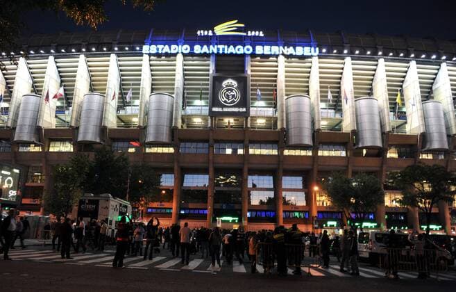 STADIO SANTIAGO BERNABEU --- Real Madrid --
