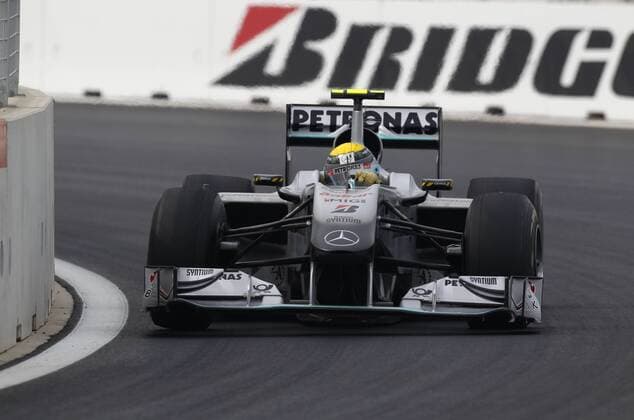 Motorsports Formula 1: World Championship 2010, GP of Korea, 04 Nico Rosberg (GER, Mercedes GP Petronas), xHOCHxZWEIx